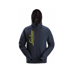 Mikina na zip Snickers Workwear modrá - 1