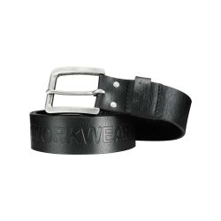 Opasek kožený černý - 4