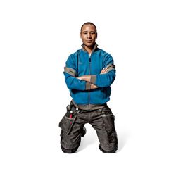 Pracovní kalhoty DuraTwill s PK černé - 7