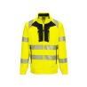 DX4 Hi-Vis mikina s výstřihem na zip - 2