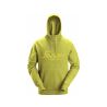Mikina Snickers Workwear s kapucí Bright limetka - 1