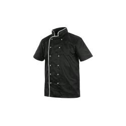 Rondon CHEF s krátkým rukávem, pánský, černo-bílý - 11