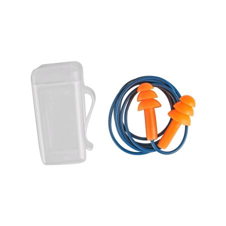 Zátkové chrániče sluchu CXS CortiX EP-06TC, lanko + pouzdro - 1