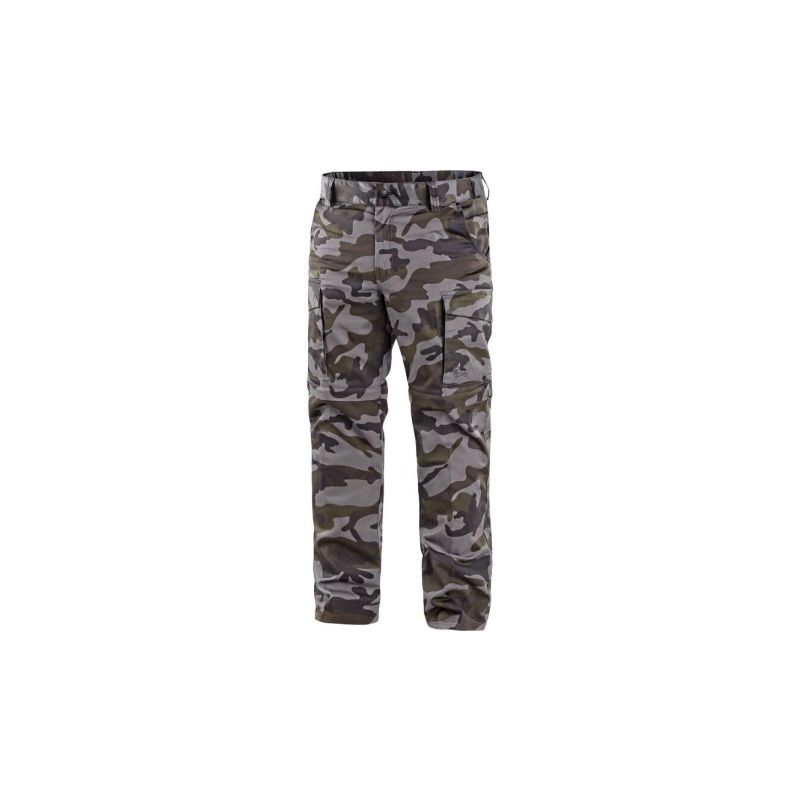 Kalhoty CXS CAMO, pánské, maskáčové, s odepínacími nohavicemi - 73