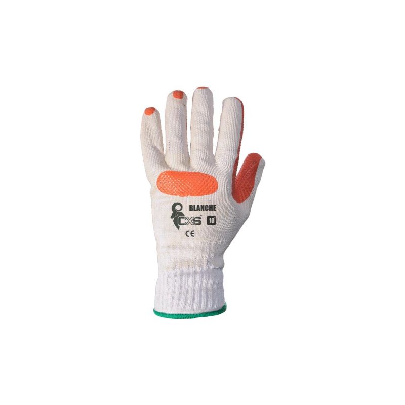 Rukavice CXS BLANCHE, máčené v latexu - 1