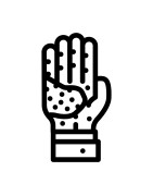 Máčené rukavice – pevný úchop a ochrana rukou | Brenss.cz